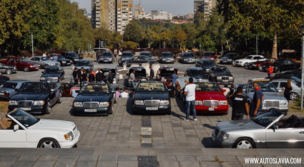 Mercedes-Benz W124 Balkan Meeting 