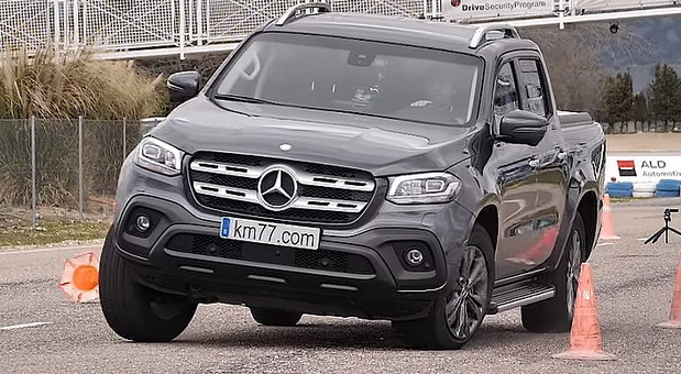 Mercedes X class test