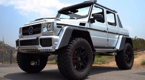 Mercedes G500 4x4² Landaulet Mercedes G500 4x4² Landaulet