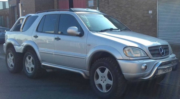 Mercedes ML 6x6 Pick-up Mercedes ML 6x6 Pick-up