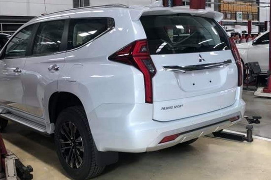 Mitsubishi Pajero Sport facelift Mitsubishi Pajero Sport facelift