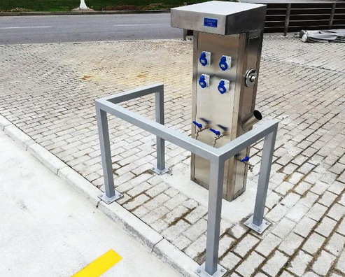 MOL Serbia instalirala prvu sanitarnu stanicu za kampere MOL Serbia instalirala prvu sanitarnu stanicu za kampere