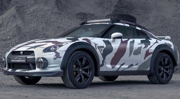 Nissan GT-R Offroad Godzilla 2.0 