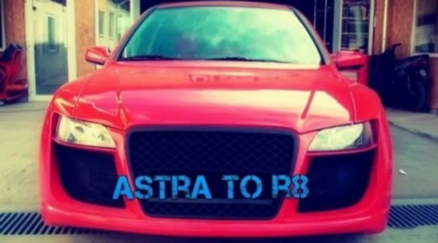 Opel Astra G kao Audi R8 Opel Astra G kao Audi R8