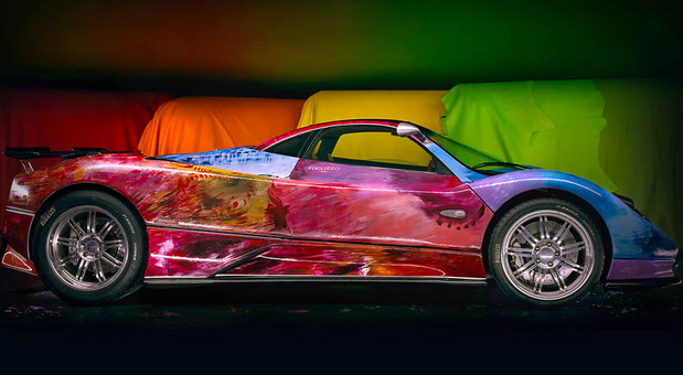 Pagani Zonda S Art Car Pagani Zonda S Art Car