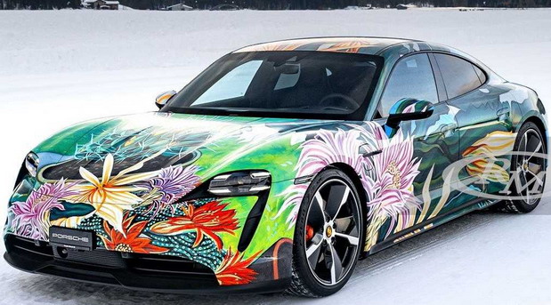 Porsche Taycan 4S Art Car