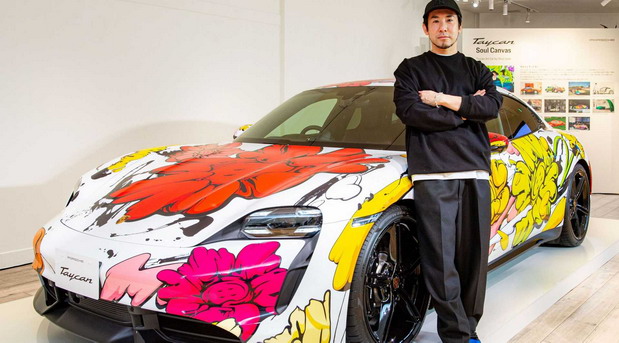 Porsche Taycan Art Car By Shun Sudo