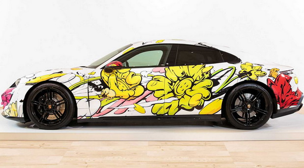 Porsche Taycan Art Car By Shun Sudo