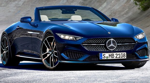 203549-Mercedes SL 1.jpg, 82 KB