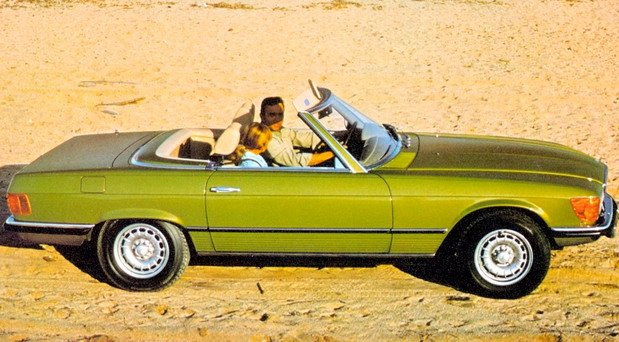 mercedes sl 107.jpg, 83 KB