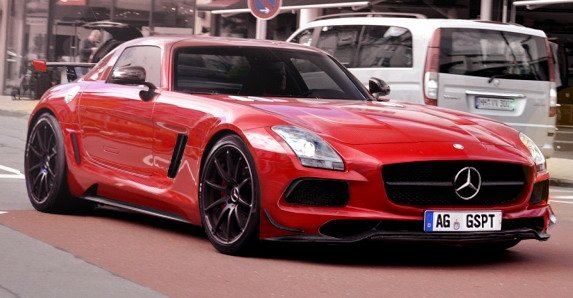 mercedes sls amg black.jpg, 69 KB