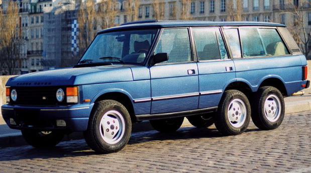 Range Rover sa šest točkova Range Rover sa šest točkova