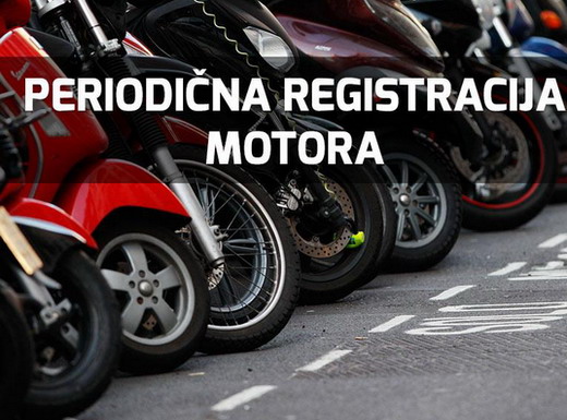 Periodična registracija motora 