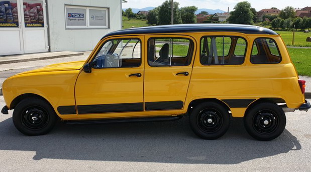 Renault 4 sa tri osovine