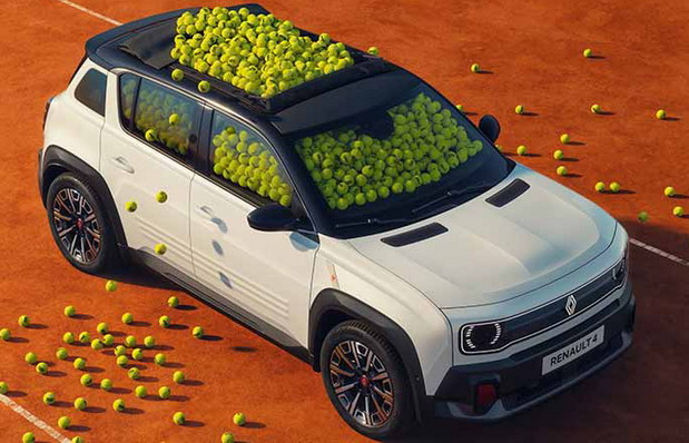 Renault 4 Roland-Garros E-Tech Electric