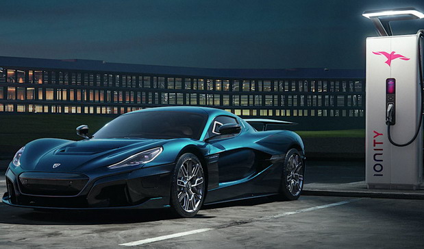 Rimac i Ionity Rimac i Ionity