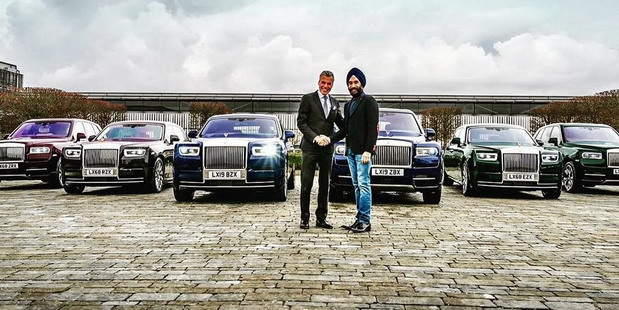 Reuben Singh i šest Rolls-Roycea