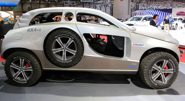 Sbarro 4×4+2 concept Sbarro 4×4+2 concept
