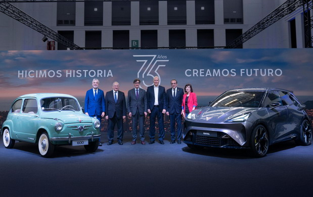 SEAT obeležava 75. godišnjicu 