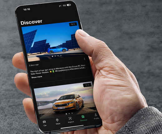 MyŠkoda aplikacija MyŠkoda aplikacija