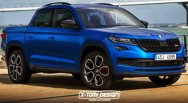 Škoda Kodiaq RS pick-up Škoda Kodiaq RS pick-up