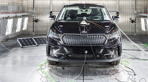 Škoda komora za testiranje električnih automobila