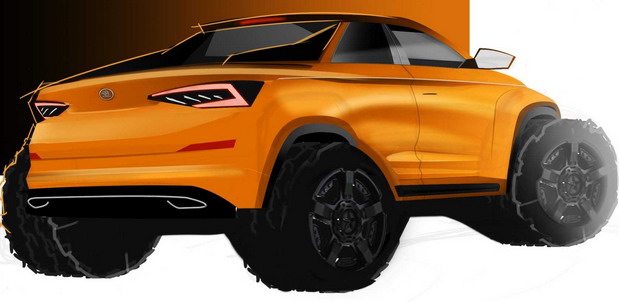 Škoda Kodiaq Pickup concept
