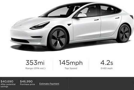 Tesla Model 3 Tesla Model 3
