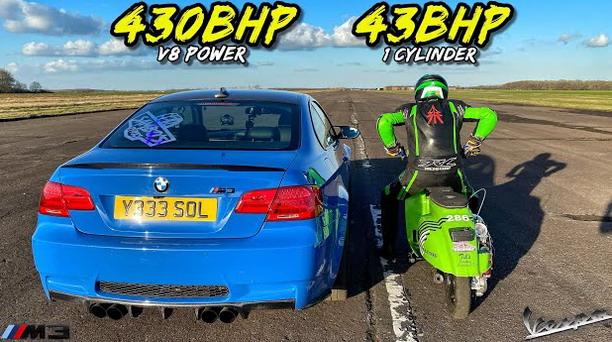 Vespa i BMW M3 E92 Vespa i BMW M3 E92