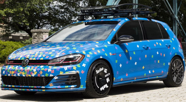 Golf GTI Rabbit Confetti Concept