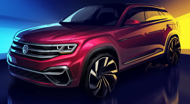 Volkswagen Five-Passenger Atlas concept Volkswagen Five-Passenger Atlas concept