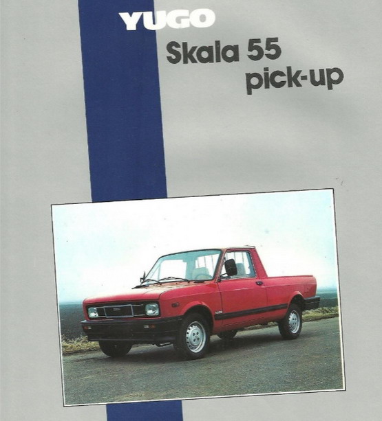 Yugo Skala 55 pick-up Yugo Skala 55 pick-up