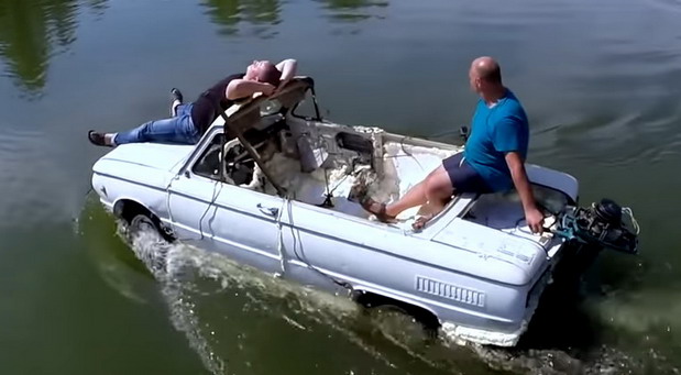  Zaporožec kao čamac